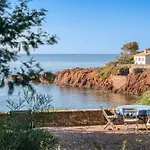 La Flemmardiere Dans Crique Paradisiaque 빌라 Saint-Raphaël